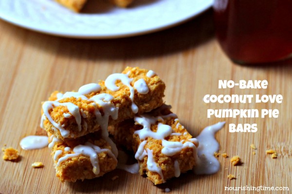 Coconut Love Pumpkin Pie Bars
