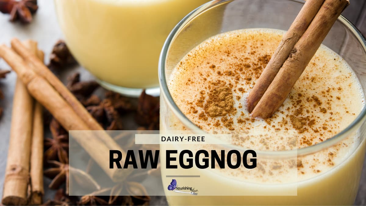 Dairy-Free EggNog Made With Coconut Milk & Almond Milk